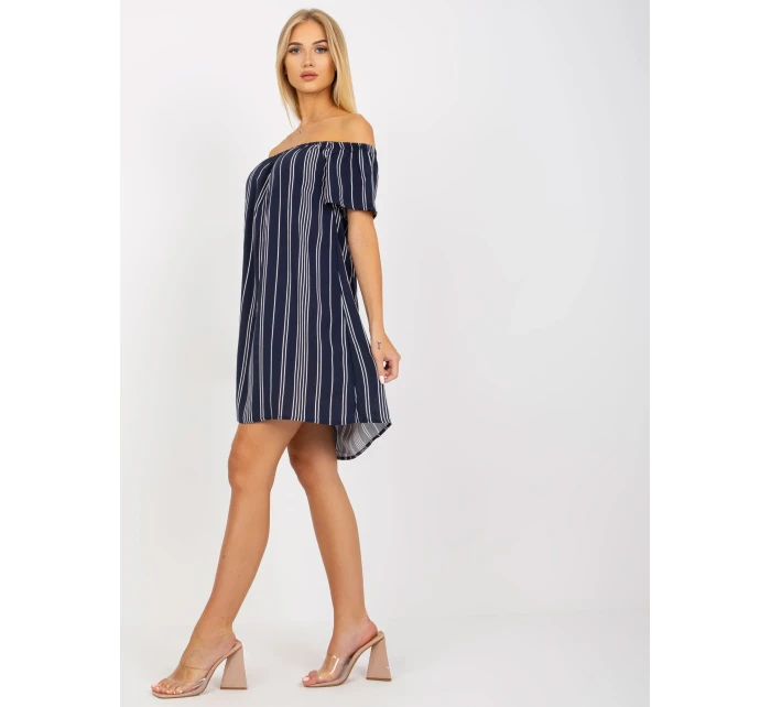 Sukienka model 21110877 granatowy - FPrice Sukienka model 21110877 granatowy - FPrice