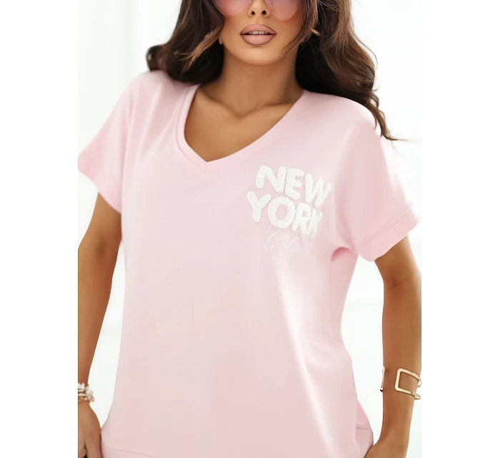 Blúzka RV BZ A1258.00 svetlo ružová