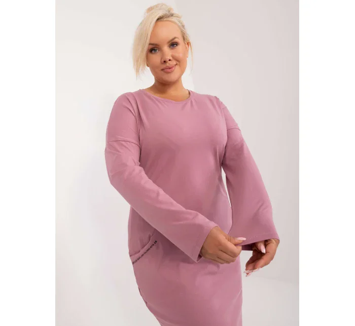 Tunika RV TU 8295.29 tmavoružová