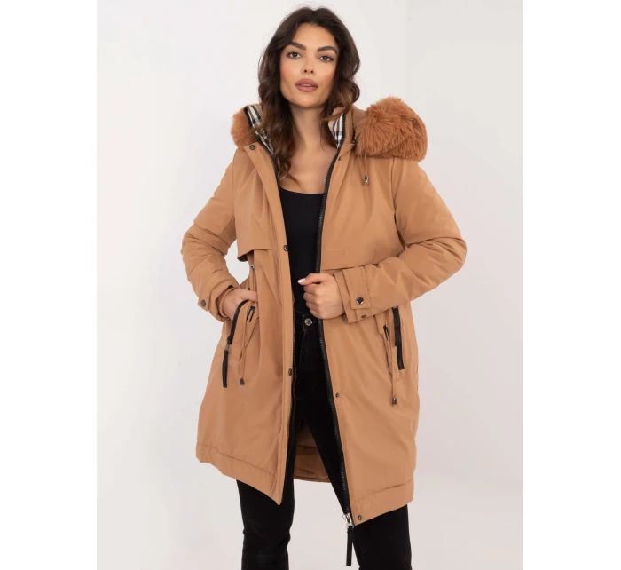 Bunda SK KR HH model 20590059 camel - FPrice