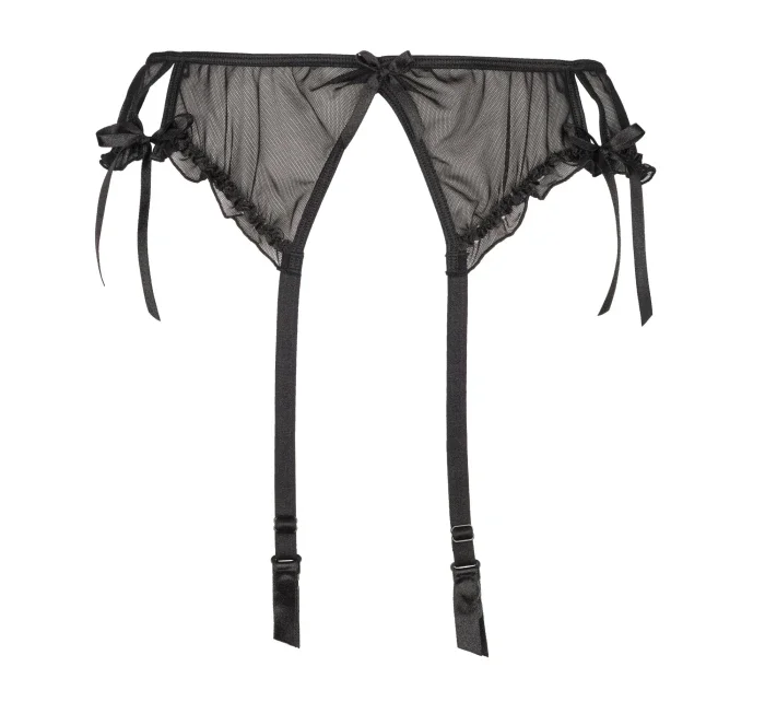 Podväzkový pás Charbon V-6452 čierna - Axami Podväzkový pás Charbon V-6452 čierna - Axami