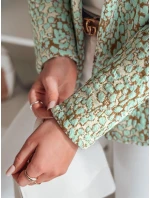 Dámska bunda do pása MARABELL mint FashionStreet PY0128