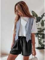 Dámské šortky RELAX černé Dstreet model 21987433 - FashionStreet Dámské šortky RELAX černé Dstreet model 21987433 - FashionStreet