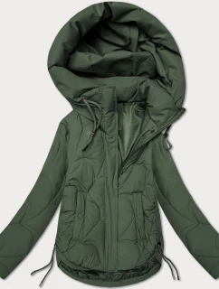 kurtka damska z kapturem khaki model 21470528 - S'WEST