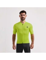 Rogelli pánský dres DISTANCE limetkově zelený S Rogelli pánský dres DISTANCE limetkově zelený S