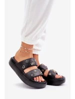 Dámské Pěnové Pantofle S Černé model 21683404 - Boto