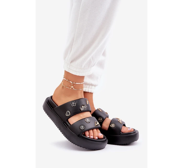 Dámské Pěnové Pantofle S Černé model 21683404 - Boto