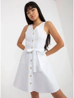 Dámske šaty LK SK 508253 šaty.44P biela - FPrice Dámske šaty LK SK 508253 šaty.44P biela - FPrice