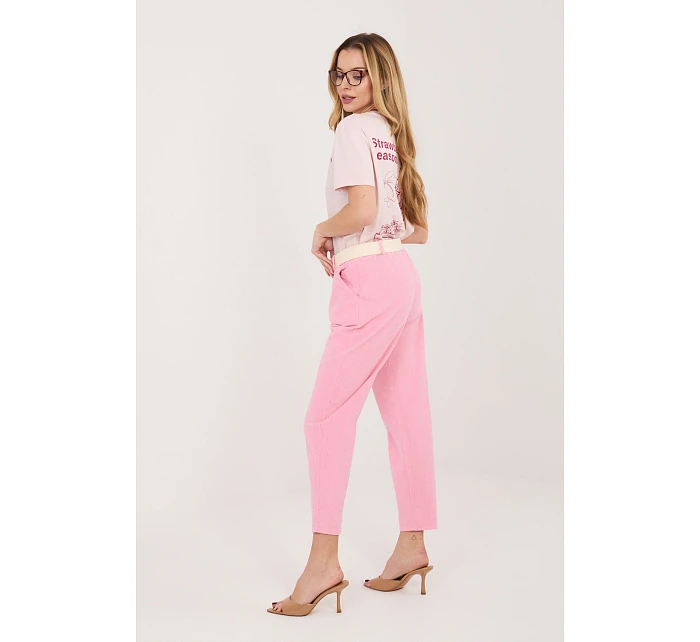 Šnúrové nohavice model 226480 Taliansko Moda