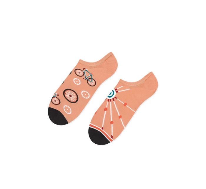 Asymetrické dámske členkové ponožky More 005