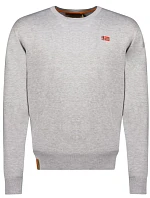 Geografické Nórsko Mikina Ferasmo DB 246 M WY1172H/GN-Light Grey
