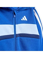 Adidas Essentials Detský fleece Tiberio 3 Stripes Blue KC6004