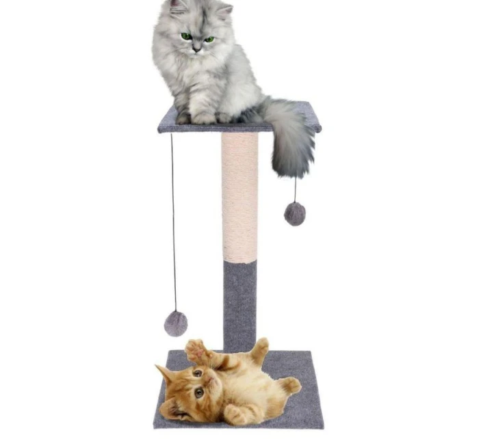 ŠKRABACÍ STROM PRE MAČKY 59CM 2 LOPTIČKY