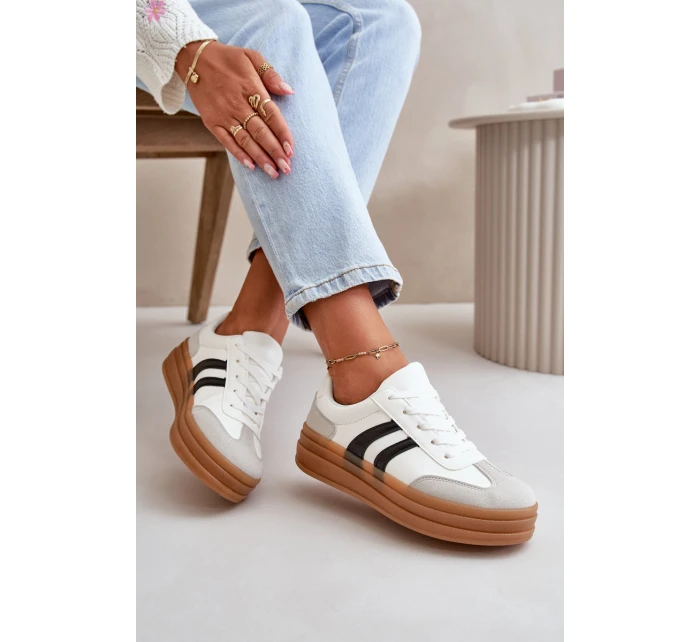 Dámské tenisky na platformě model 21667495 - EVENTO