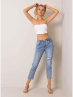 NM DE SP L0817 džínsové nohavice.05 modrá