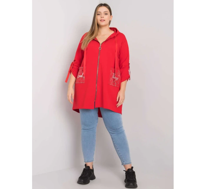 Mikina RV BL model 16986064 červená - FPrice Mikina RV BL model 16986064 červená - FPrice