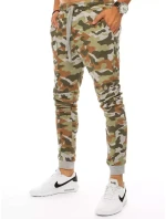 Pánské teplákové kalhoty moro green Dstreet model 21963479 - FashionStreet