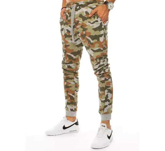 Pánské teplákové kalhoty moro green Dstreet model 21963479 - FashionStreet