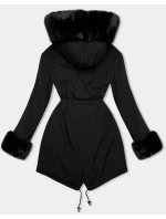 Černá oboustranná zimní bunda  model 21247139 - J.STYLE