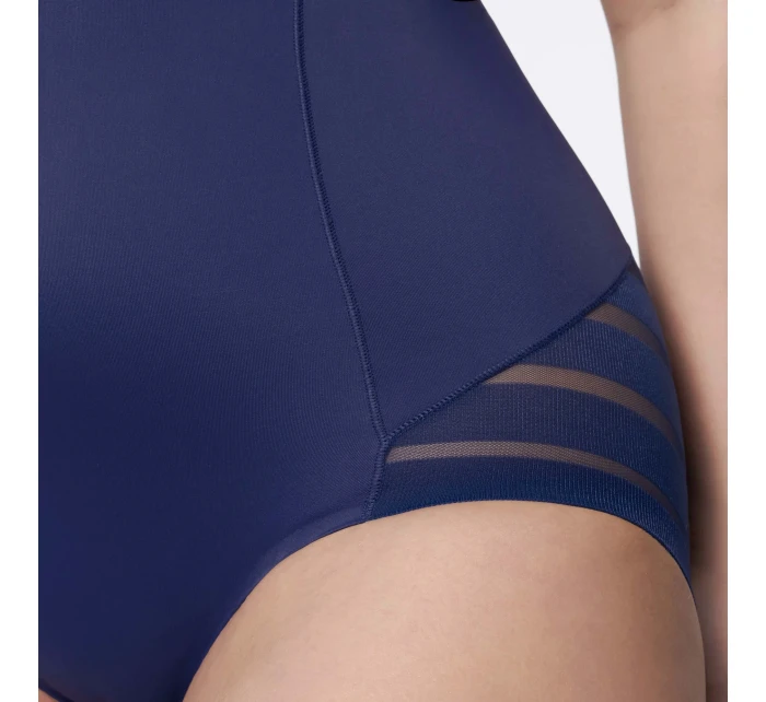 Zoštíhľujúce nohavičky 141 (vysoký pás) námornícka modrá - Julimex Zoštíhľujúce nohavičky 141 (vysoký pás) námornícka modrá - Julimex