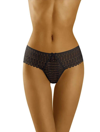 model 17564449 Černé kalhotky - Wol-Bar
