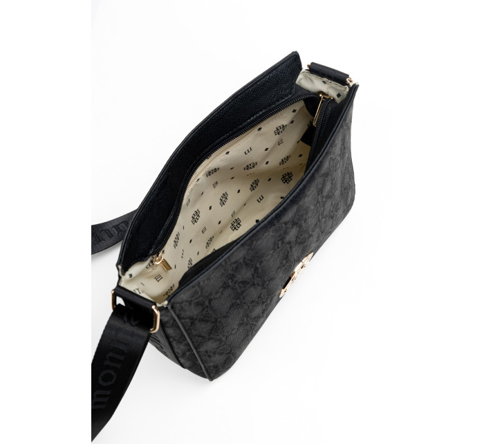 Monnari Bags Dámska kabelka so zvieracím vzorom čierna