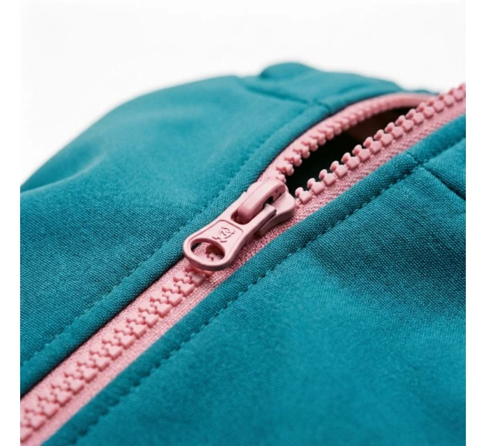 Trollkids Dievčenská softshellová bunda Trollfjord Jacket Jr 175-334