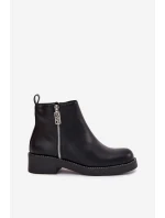 Zateplené Nízké Boty Dámské S Černé model 21706768 - Boto Zateplené Nízké Boty Dámské S Černé model 21706768 - Boto