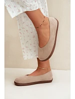 Dámské barefoot baleríny béžové Hollin Dámské barefoot baleríny béžové Hollin