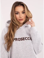 Mikina RV BL A1034.30 melanžová sivá Mikina RV BL A1034.30 melanžová sivá