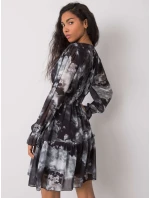 Šaty TW SK BI 1029.76 sivé čierne Šaty TW SK BI 1029.76 sivé čierne