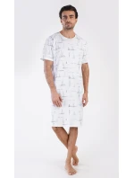Pánská noční košile s krátkým rukávem model 19710131 - Vienetta MAN