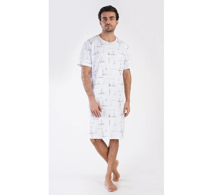 Pánská noční košile s krátkým rukávem model 19710131 - Vienetta MAN