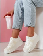 Dámské tenisky na platformě white Dstreet model 21987695 - FashionStreet
