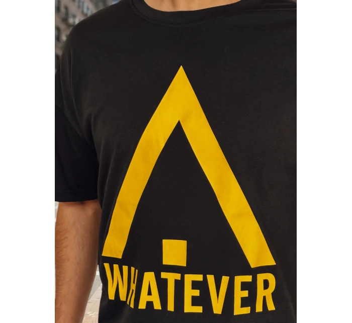 Pánské tričko s potiskem černé Dstreet model 21988569 - FashionStreet