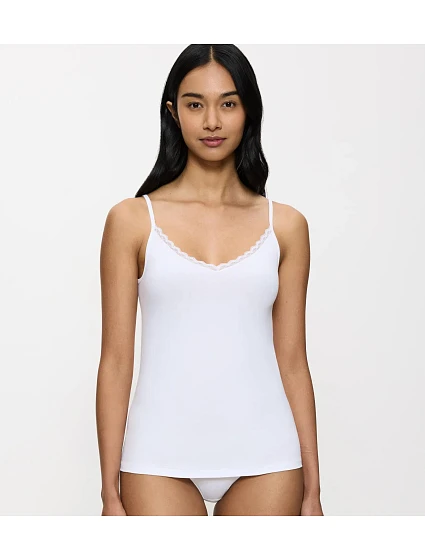 FEEL OF COTTON - Neviditeľný bezšvový top z organickej bavlny Triumph