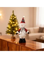 DEKORATÍVNY SNEHULIAK 50CM ČERVENÝ