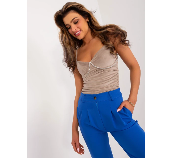 Body BA BO model 20113078 beżowy - FPrice Body BA BO model 20113078 beżowy - FPrice