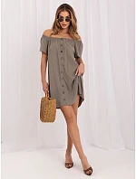 Šaty D73761M30196A khaki Šaty D73761M30196A khaki