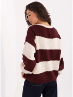 Jumper MI SW 0109.79 kaštanový Jumper MI SW 0109.79 kaštanový