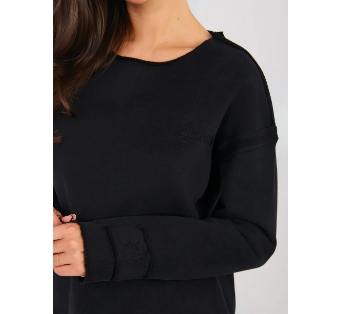 Bluza NS BL model 21914540 czarny - FPrice Bluza NS BL model 21914540 czarny - FPrice