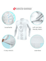 Sesto Senso Thermo Longsleeve Top CL40 White