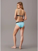 Dámske plavky KW0KW02337 DCE light blue - Calvin Klein