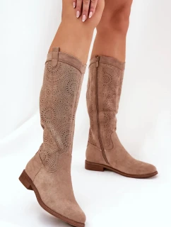 Topánky HY51-860 brown - Krok vo veľkom štýle