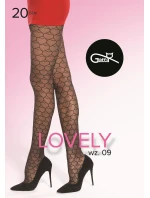 Pančuchy Gatta Lovely wz.09 20 den 2-4