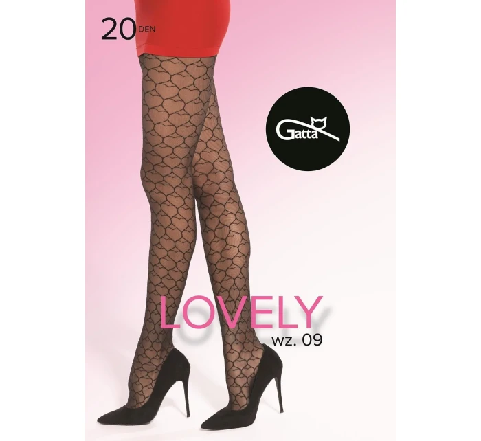 Pančuchy Gatta Lovely wz.09 20 den 2-4