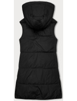 Čierna vypasovaná dámska vesta (16M9093-392)