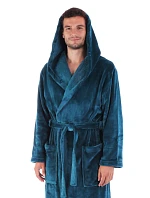 župan Siena s kapucňou Mineral Blue