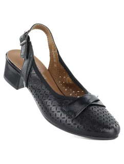 damskie z paskiem czarne model 22034178 - JEZZI