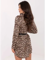 Sukienka IT SK  czarno beżowy model 21462846 - FPrice